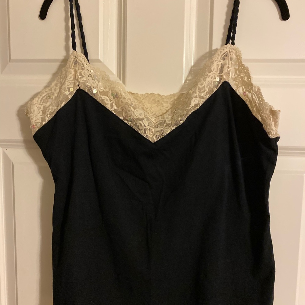 Dee Kints Sequin lace tank